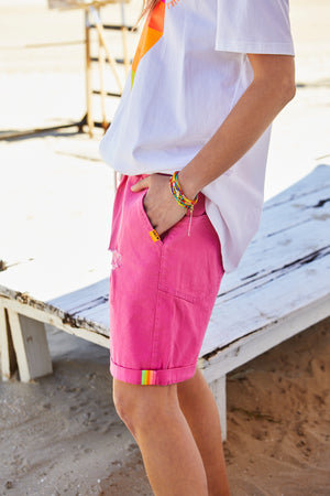 Gelati Pink Coloured Shorts - Bubblegum Pink