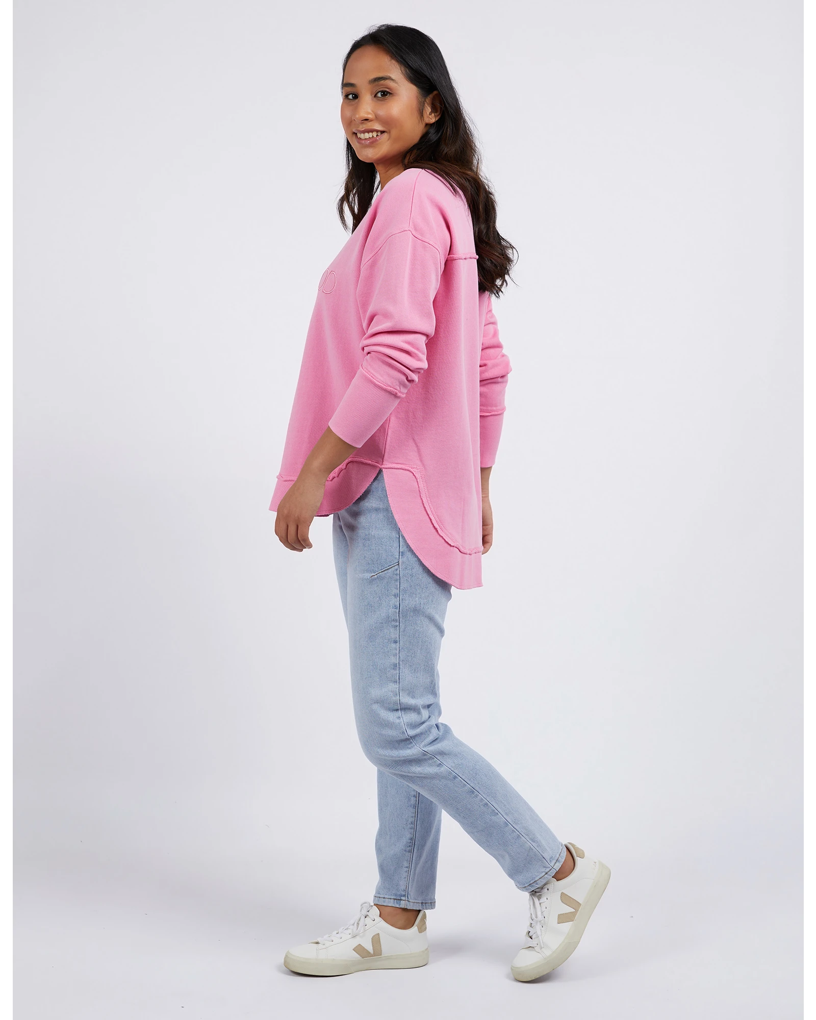 Simplified Crew - Bubblegum Pink