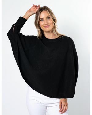 Poncho - Black