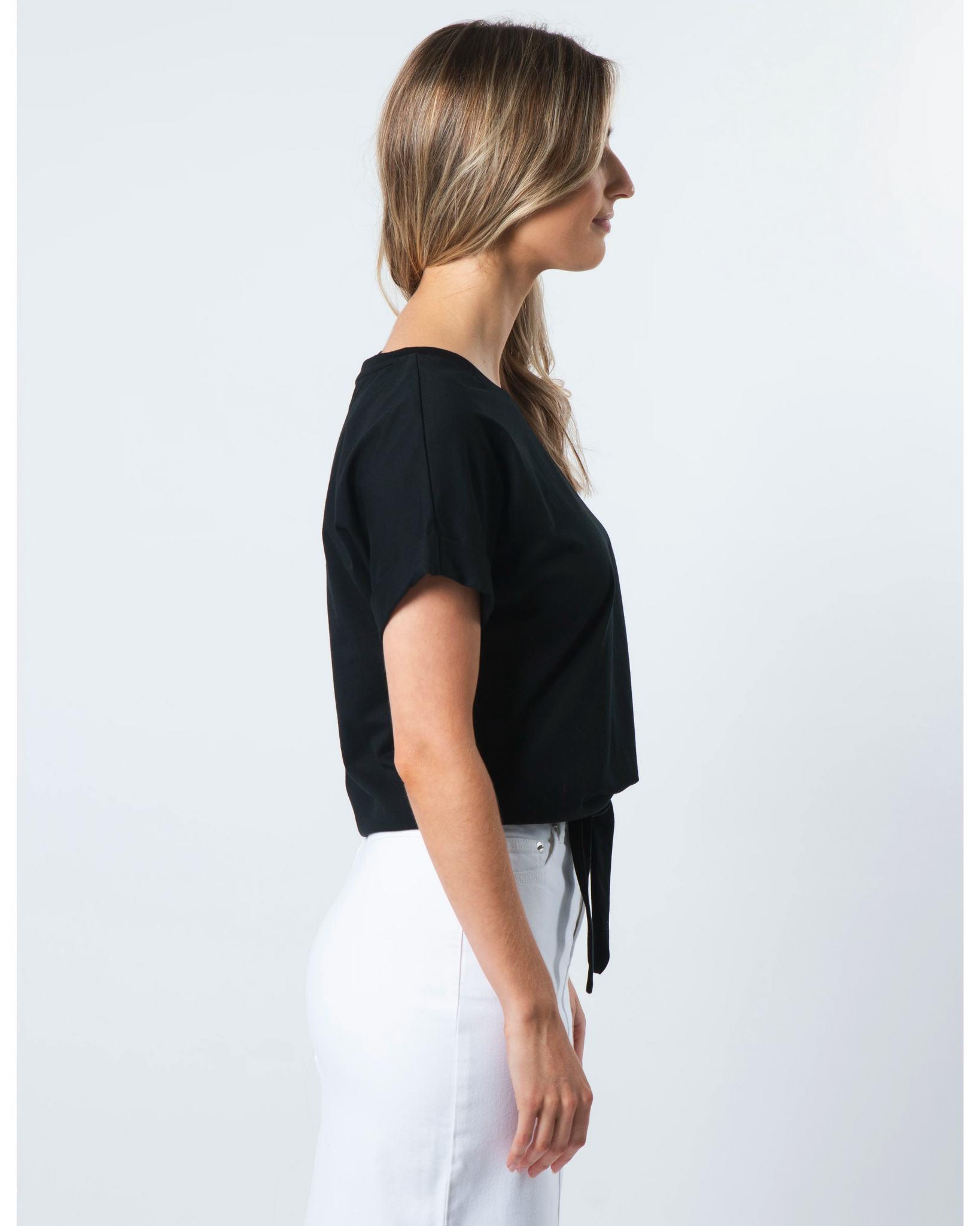 Tie Top - Black