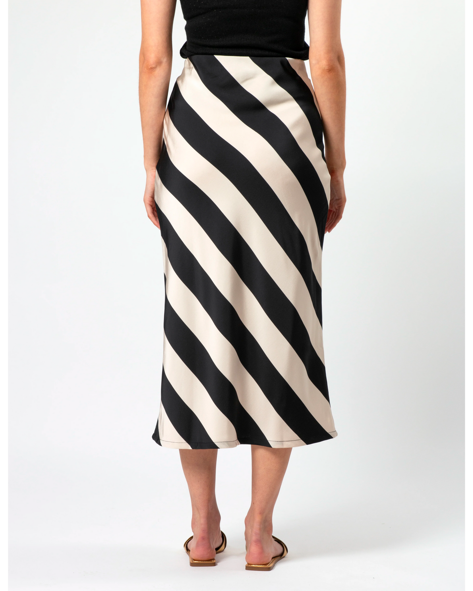 Angelina Skirt - Black White