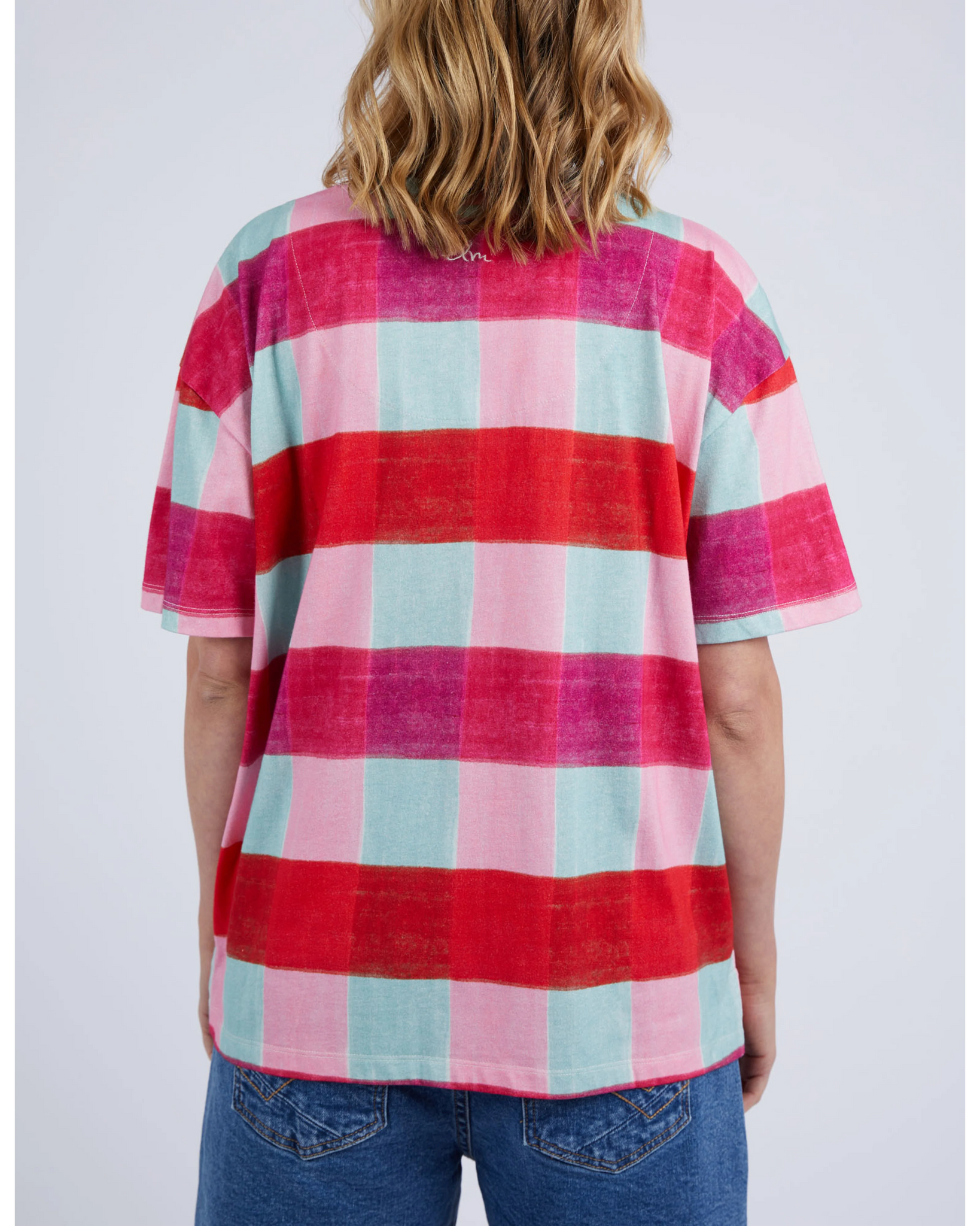Monaco Check Tee - Multi