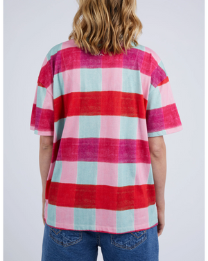 Monaco Check Tee - Multi