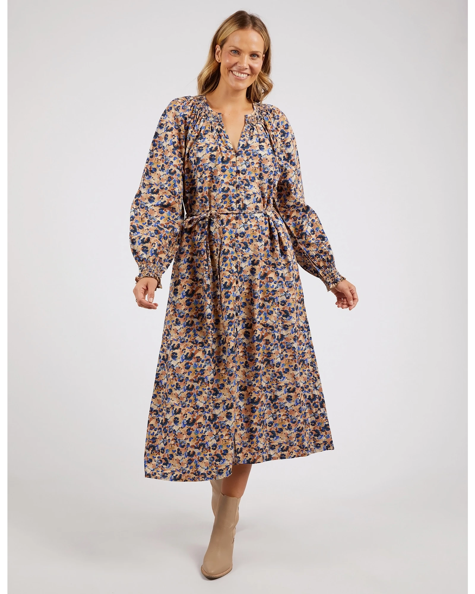 Panorama Dress - Panorama Print