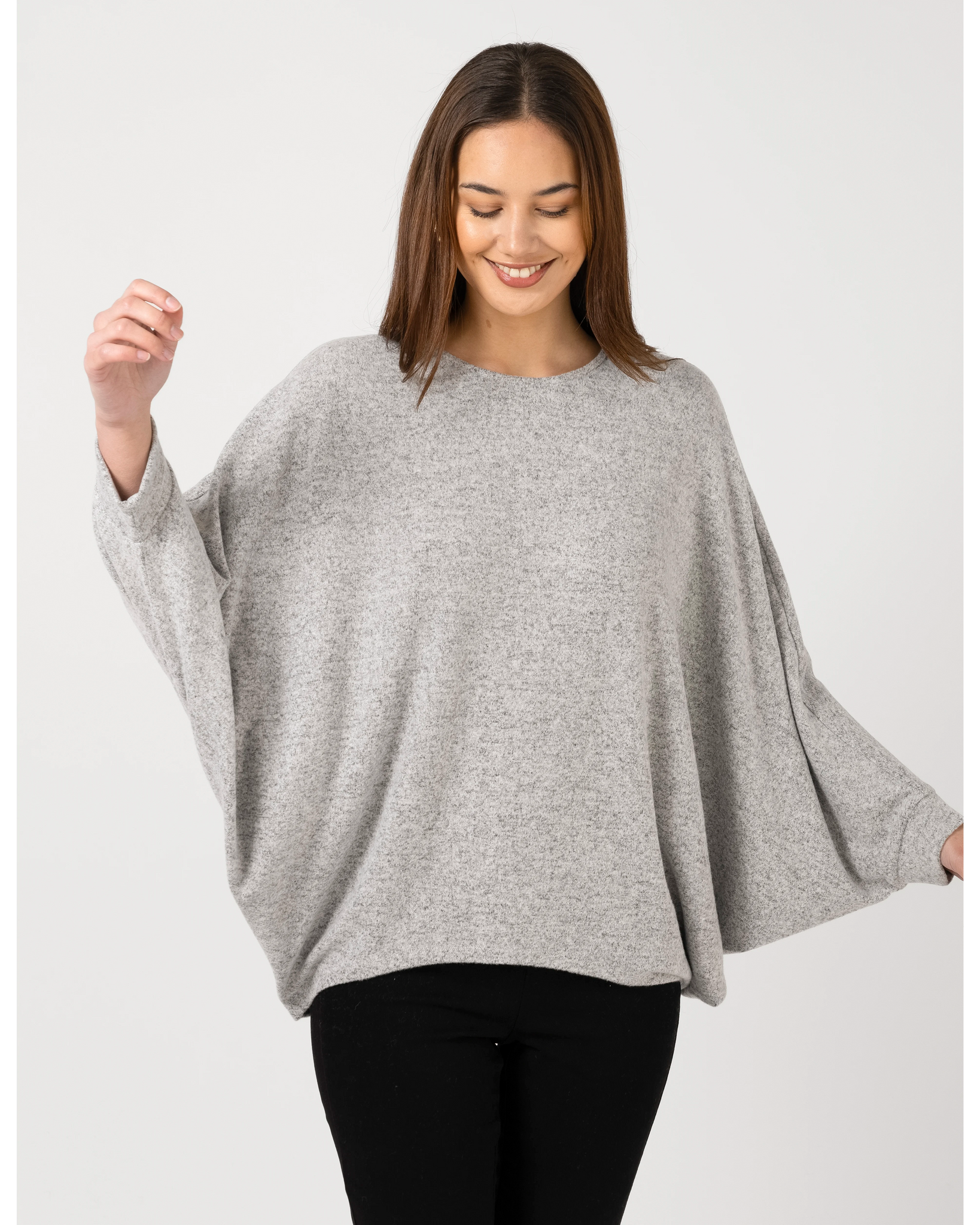 Sable Top - Grey Marle