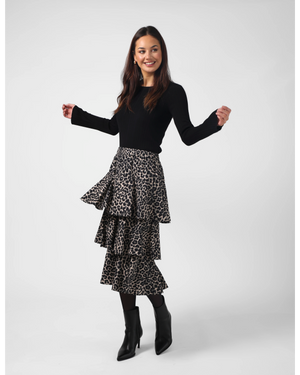 Ellie Skirt - Leopard