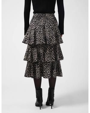 Ellie Skirt - Leopard
