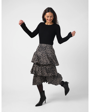 Ellie Skirt - Leopard