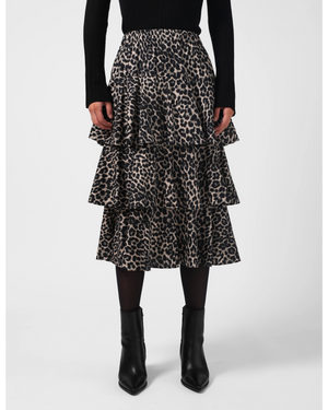Ellie Skirt - Leopard