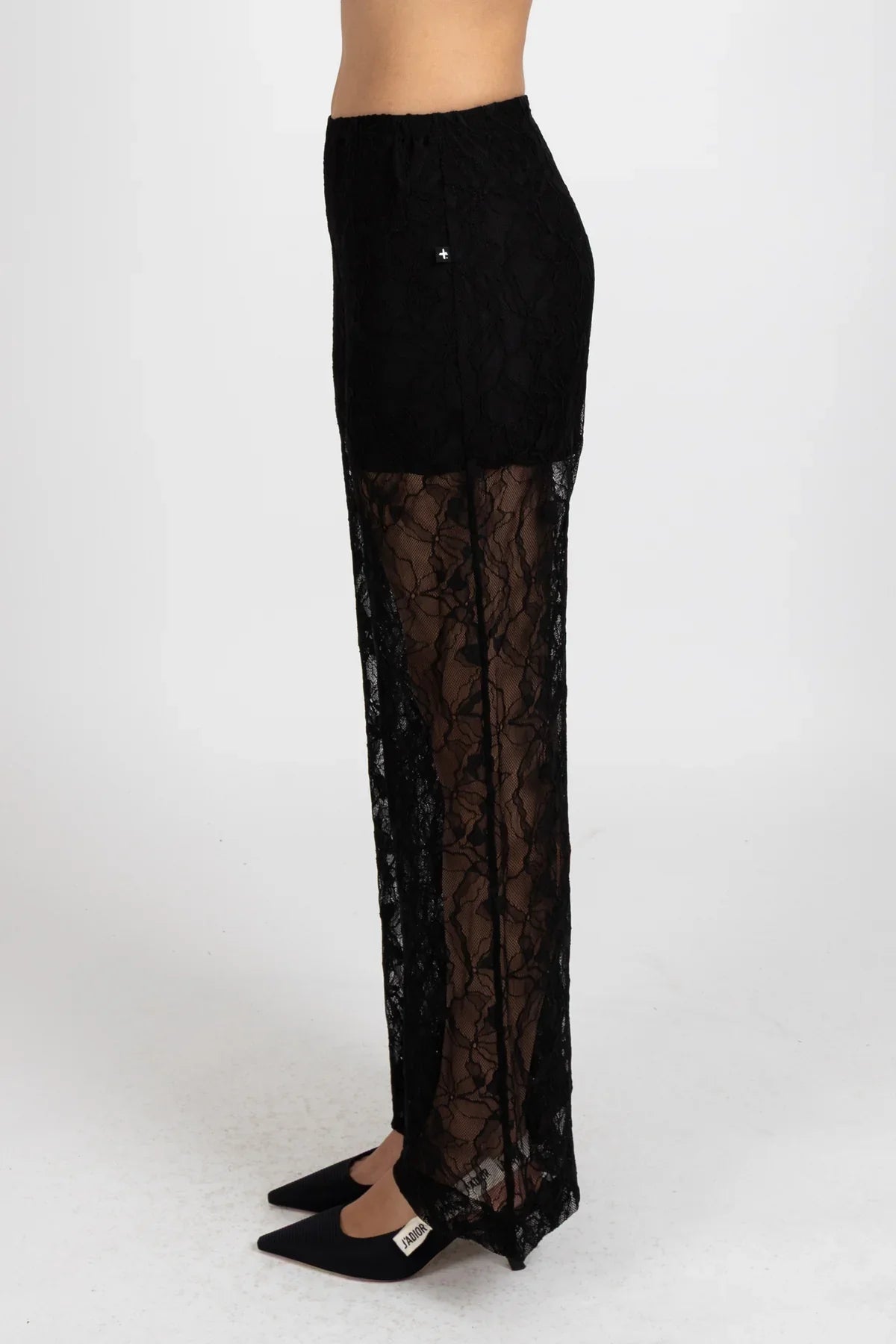 Laces Pants - Black