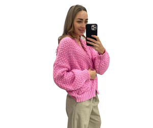 Lenny Cardigan - Blush