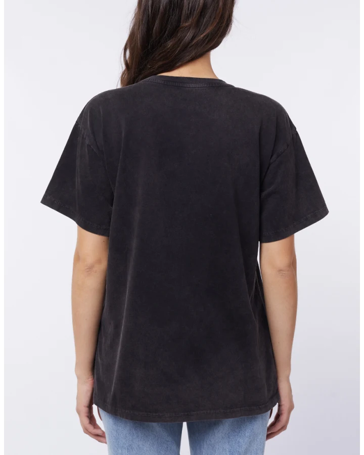 Strike Tee - Washed Black