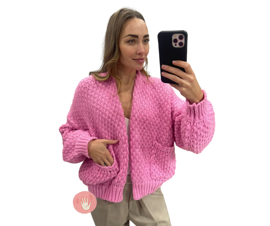 Lenny Cardigan - Blush