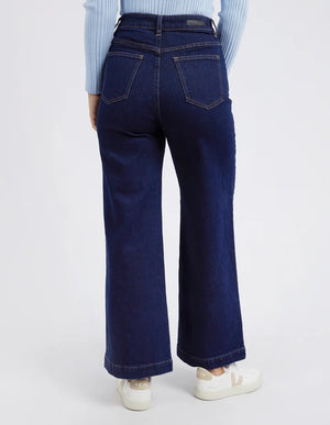 Sarah Wide Leg Jean - Indigo Blue