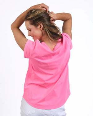 Signature Tee - Neon Rose PREORDER