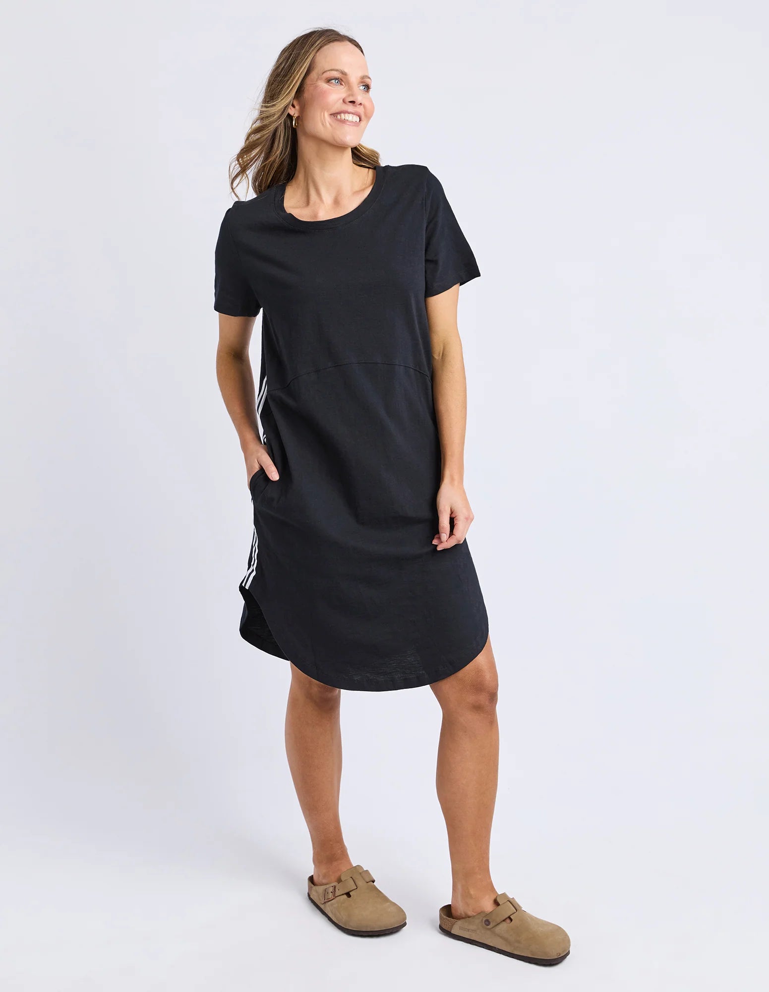 Bay Tape Dress - Black