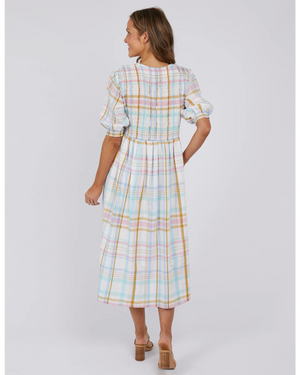 Greta Check Dress - Multi Check