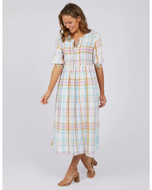 Greta Check Dress - Multi Check