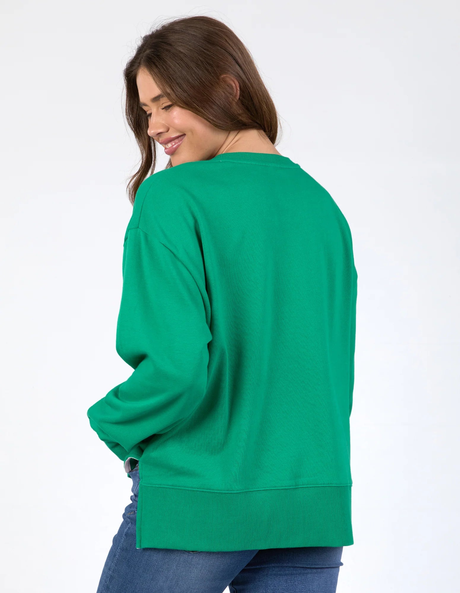 Madeleine Stamer Crew - Pine Green