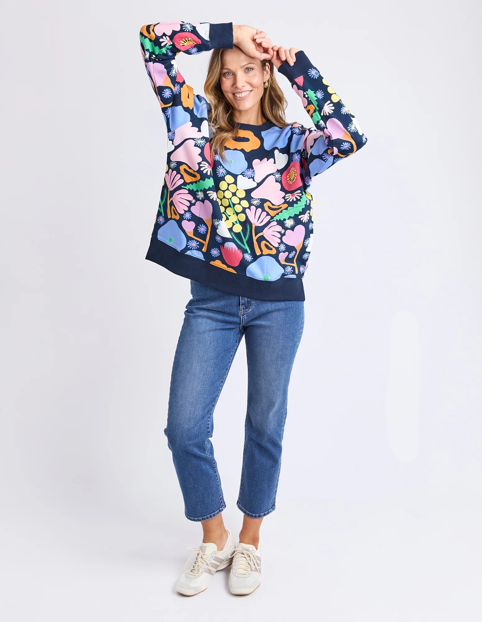 Flower Medley Crew - Multi