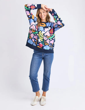 Flower Medley Crew - Multi