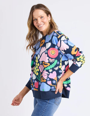 Flower Medley Crew - Multi