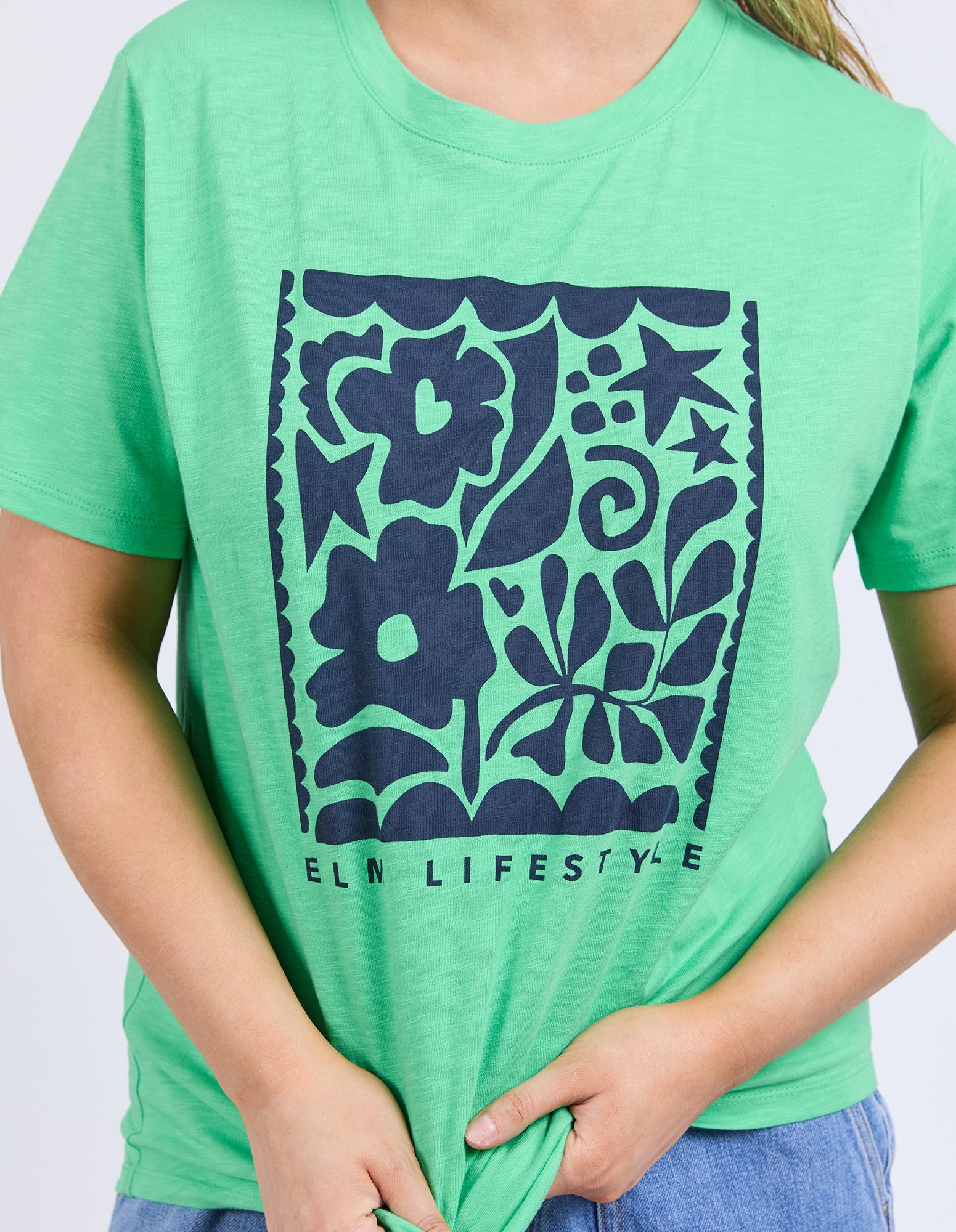 Winona Tee - Spring Green