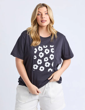 Azalea Tee - Navy