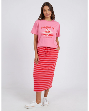 Mon Cheri Tee - Pink Lemonade