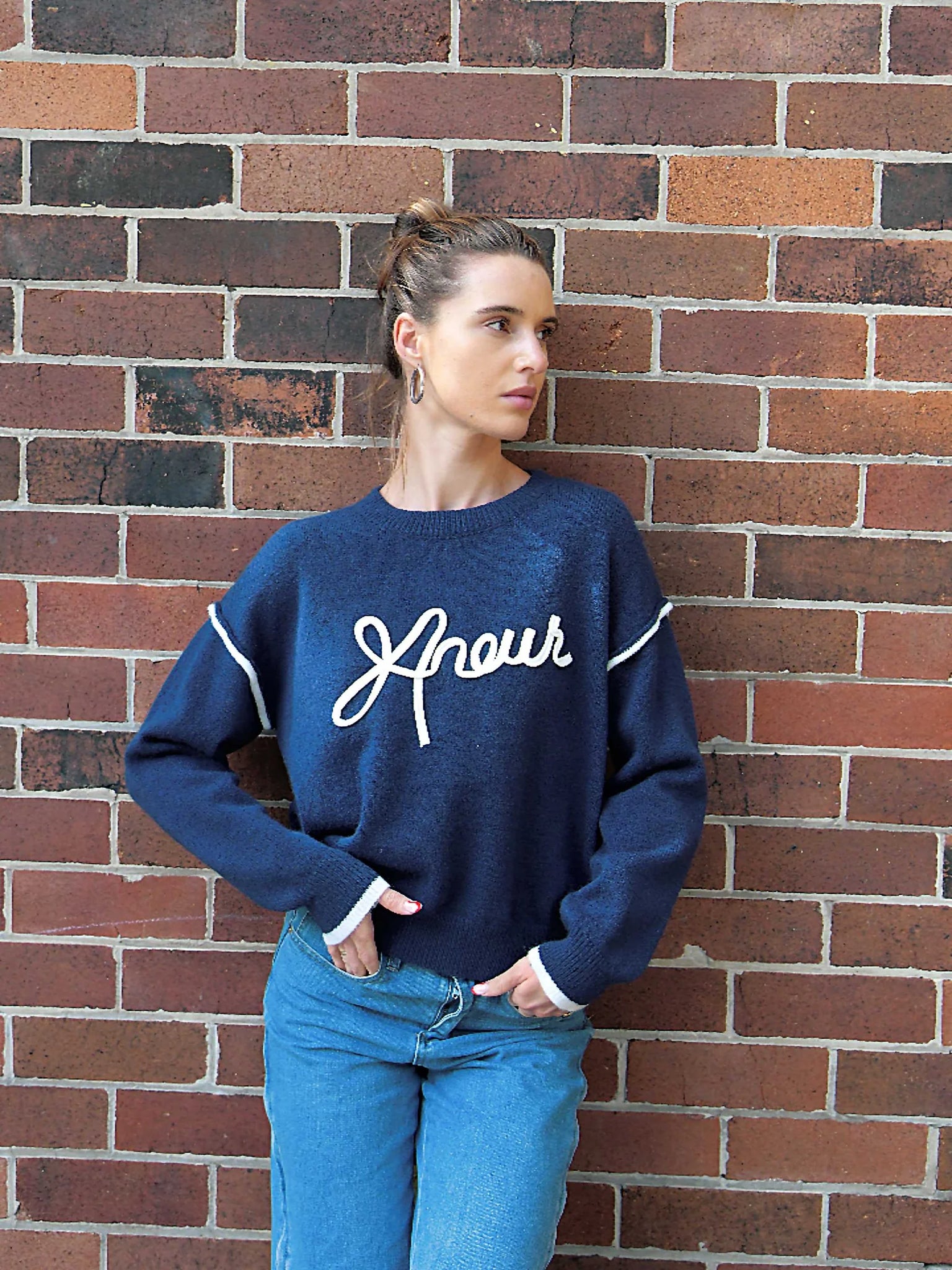 Aubrieta Knit - Navy