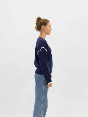 Aubrieta Knit - Navy