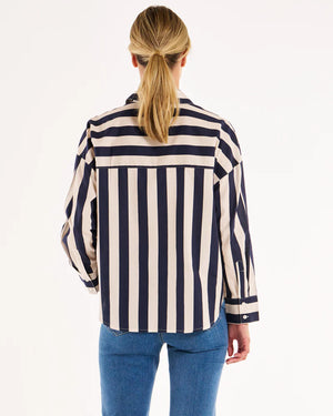 Stripe Shirt - Navy Stripe