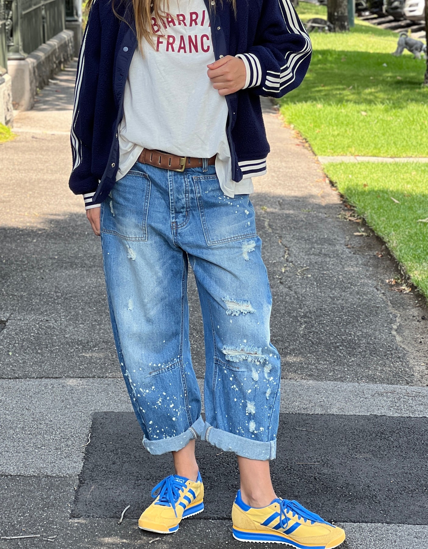 Carpenter Jeans - Distressed Stonewash