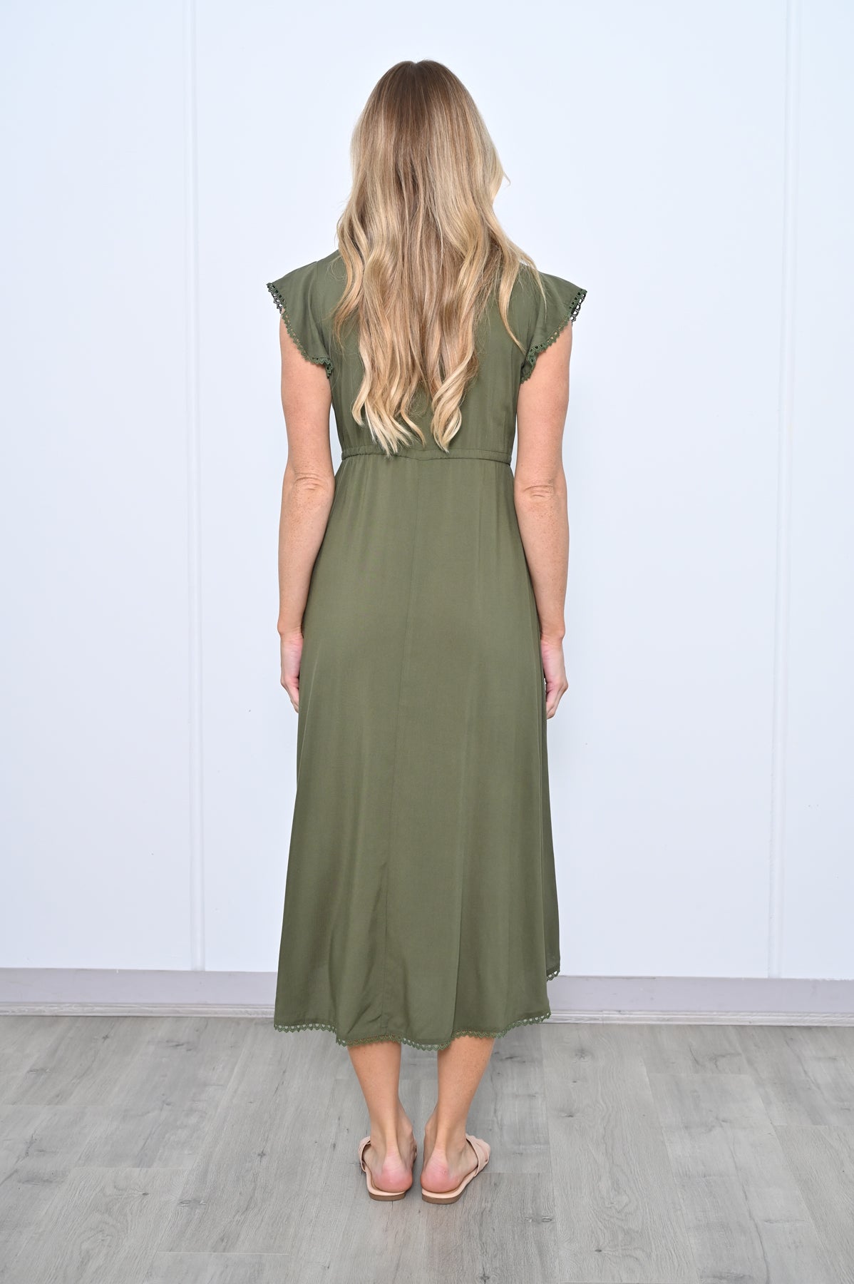 Luciana Dress - Khaki