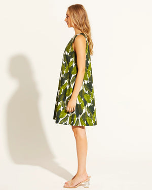 Storyteller Shift Dress - Leaf