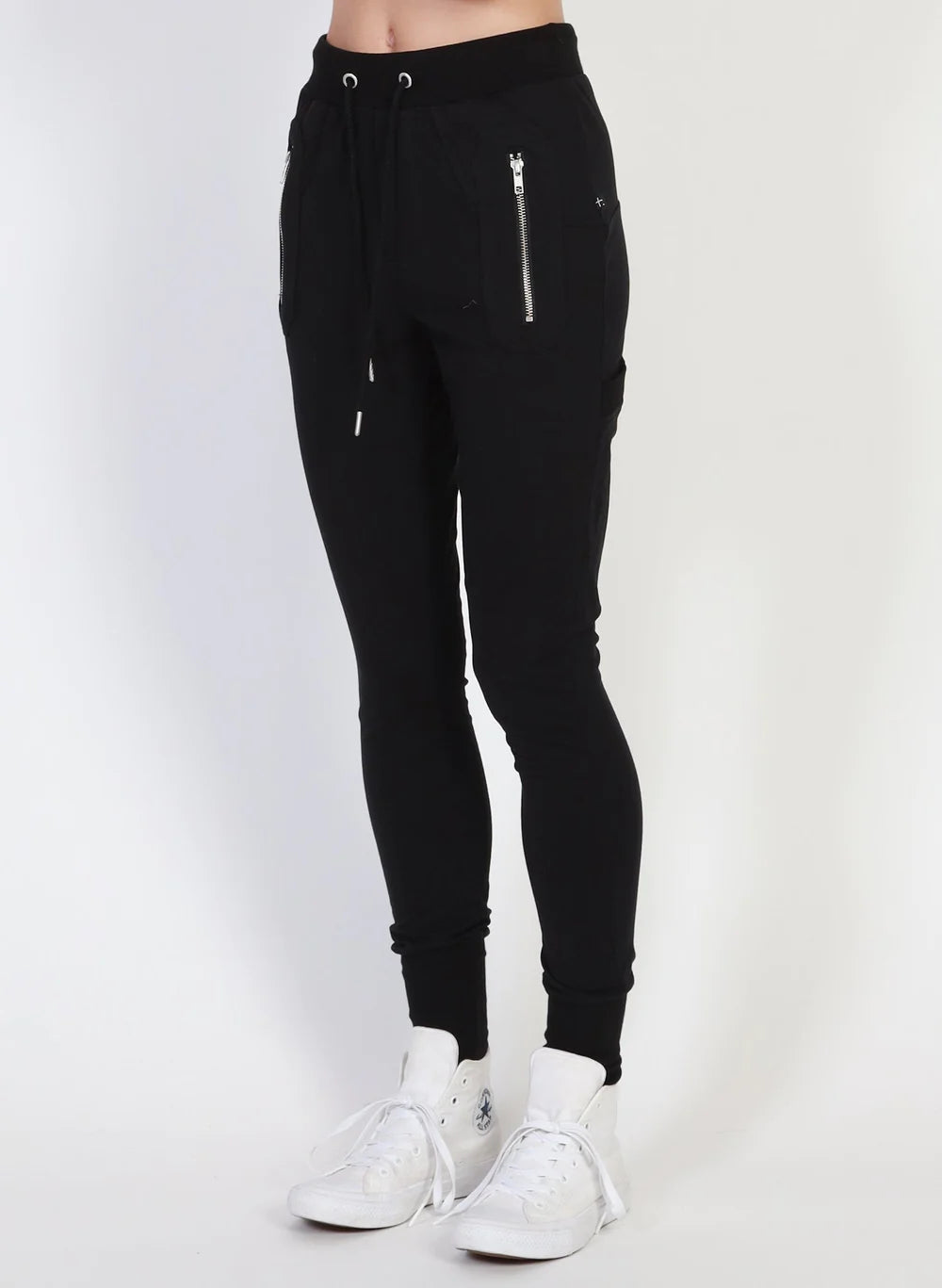 Federation Escape Trackies - Black with Silver Harlos