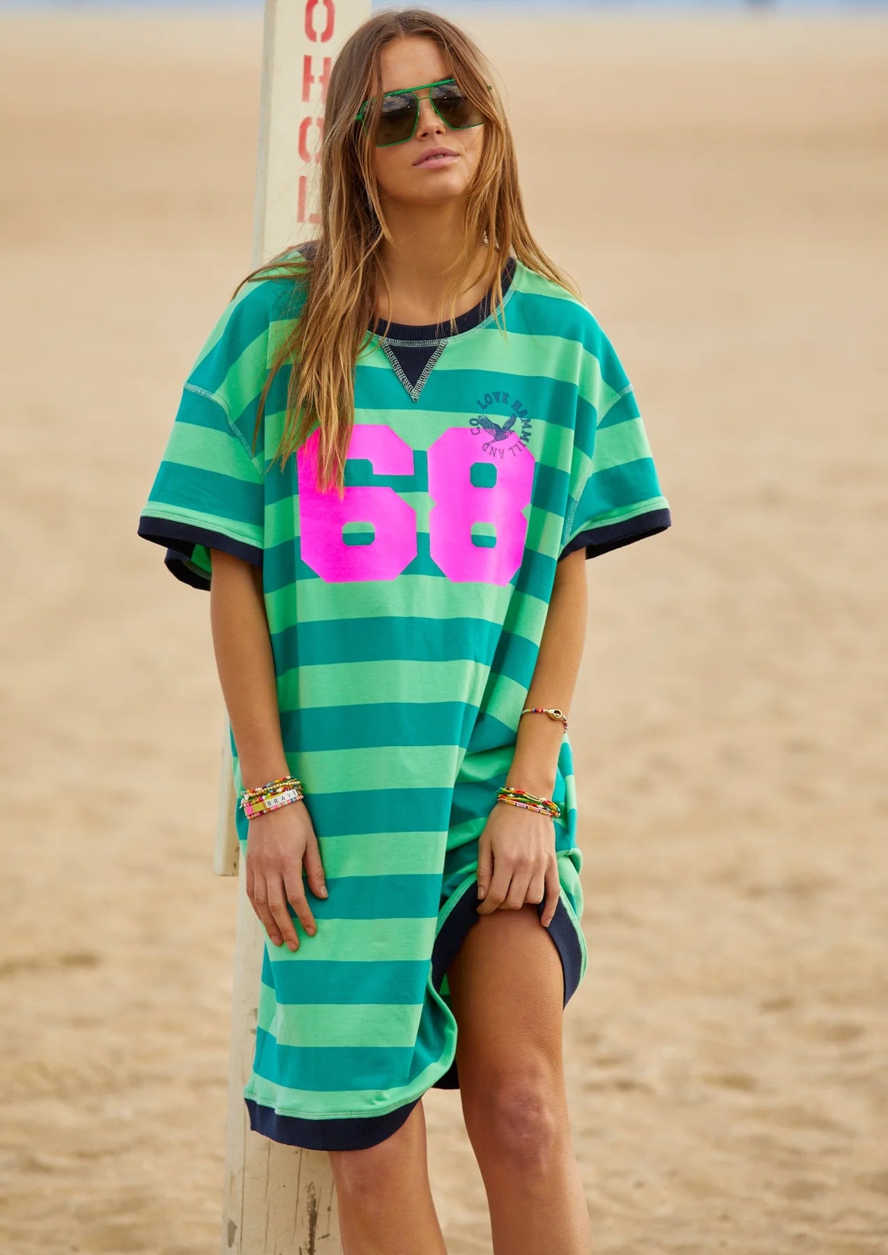 Beach top pullover dress