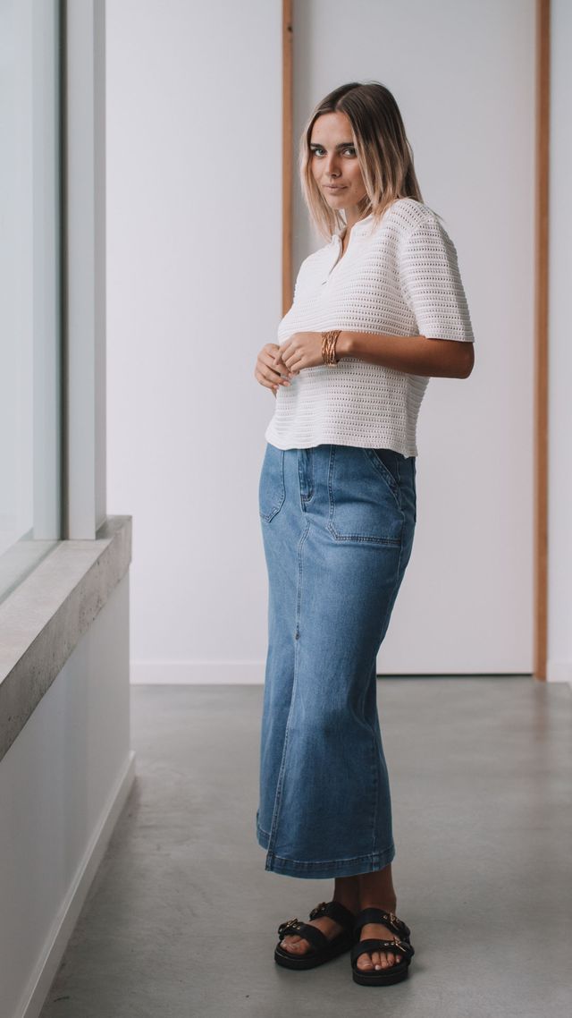 Crochet Top - White