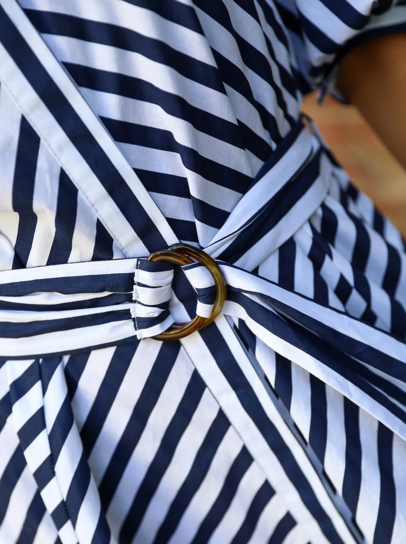 Bianca Dress - Navy Stripe PREORDER