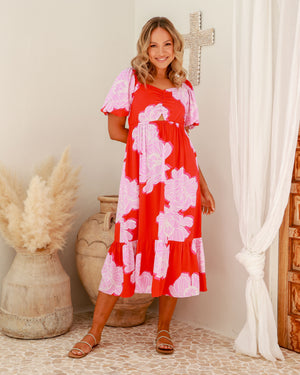 Magnolia Dress - Exclusive Print