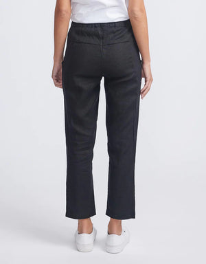 Little Lies the Label Luxe Pants - Black Harlos