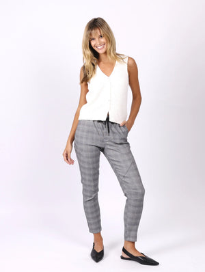 Luka Check Joggers - Grey Check