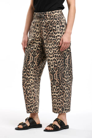 LIMITED EDITION Leo Barrel Jeans - Leopard PREORDER