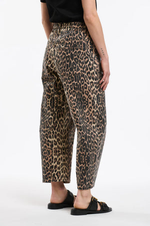 LIMITED EDITION Leo Barrel Jeans - Leopard PREORDER