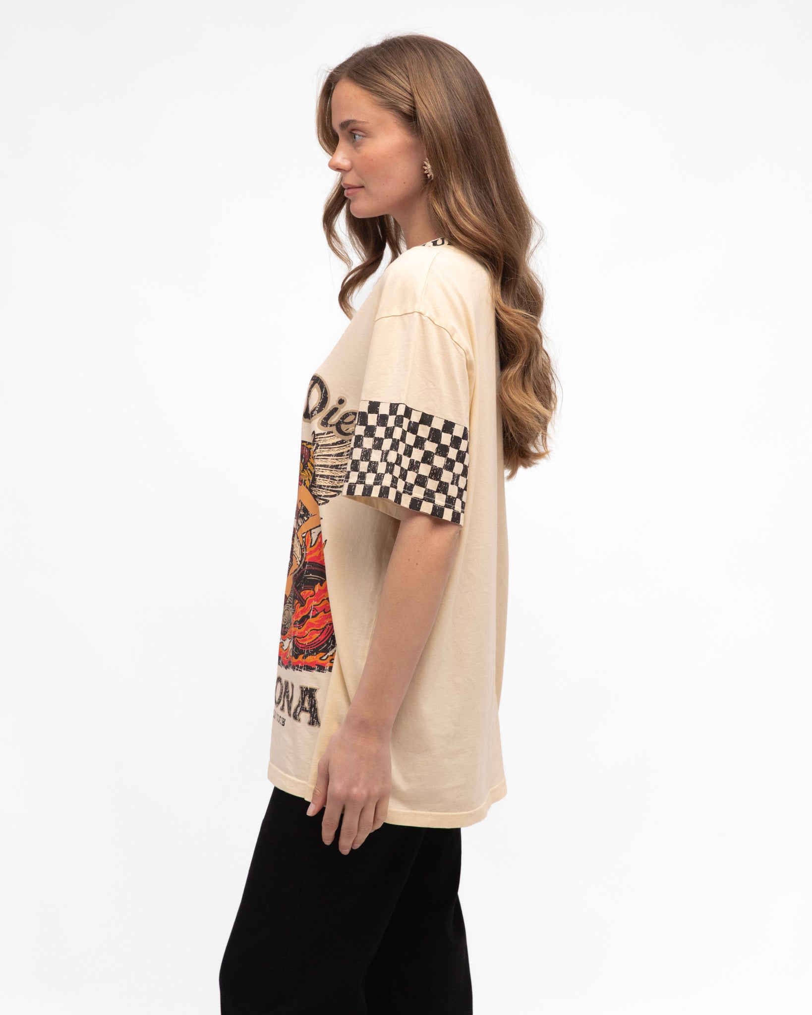 Daytona Tee - Cream PREORDER