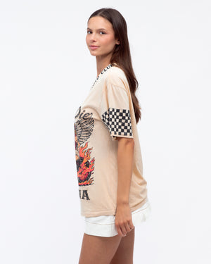 Daytona Tee - Cream PREORDER