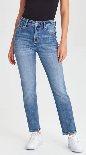 Peachy Push Up Jean - Denim Blue