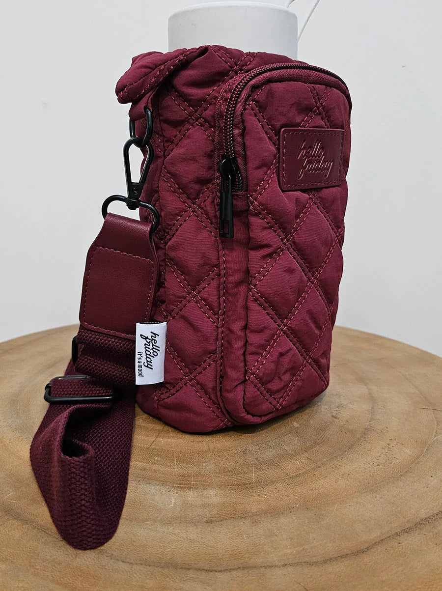 Bottle Bag - Plum