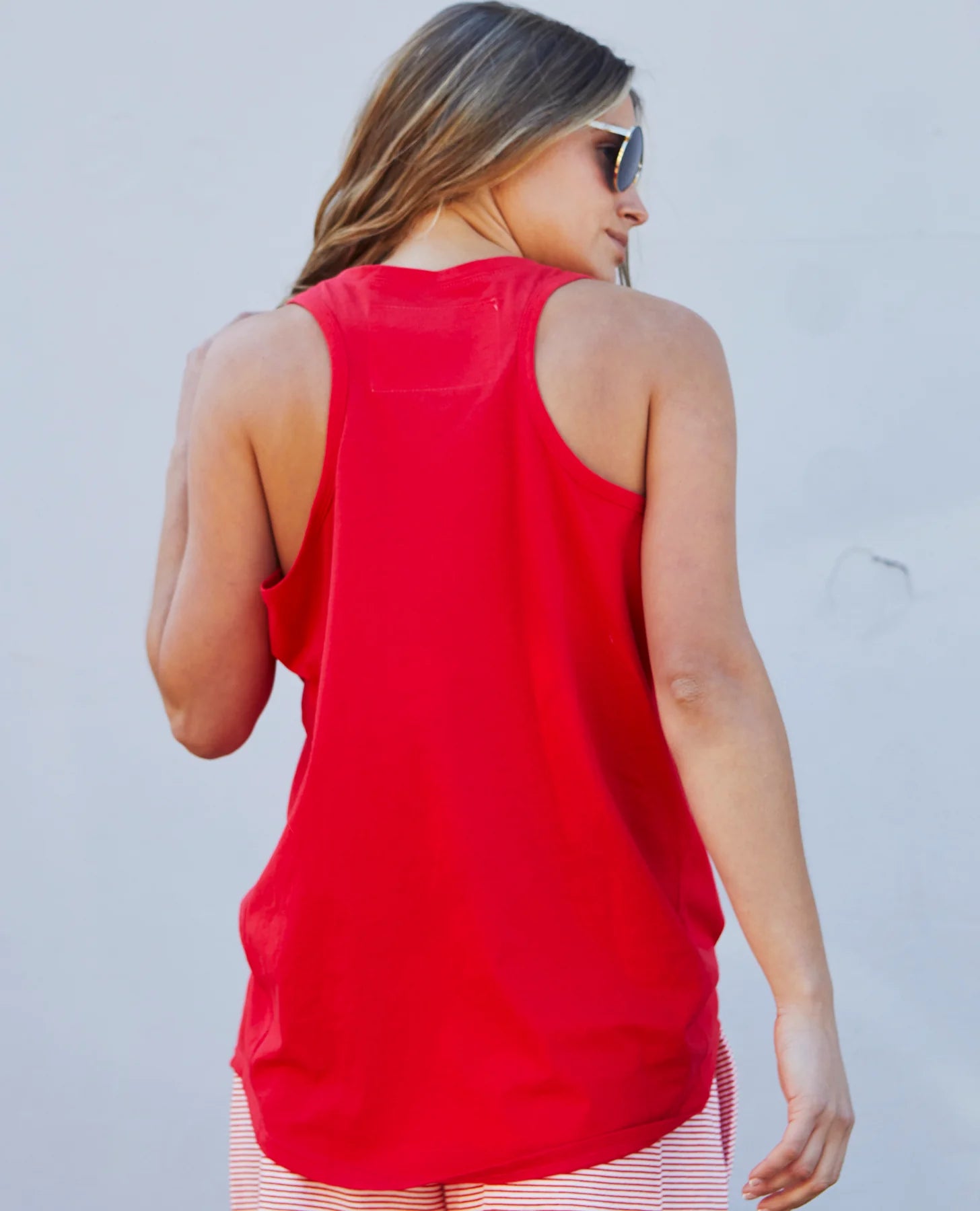 Riviera Tank - Red