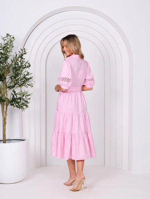 Grace Dress - Pink PREORDER